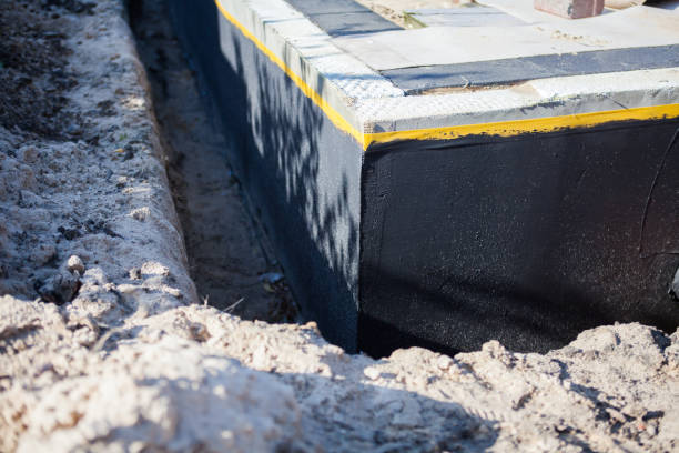 Professional Foundation Crack Repair technician working in Union City, PA